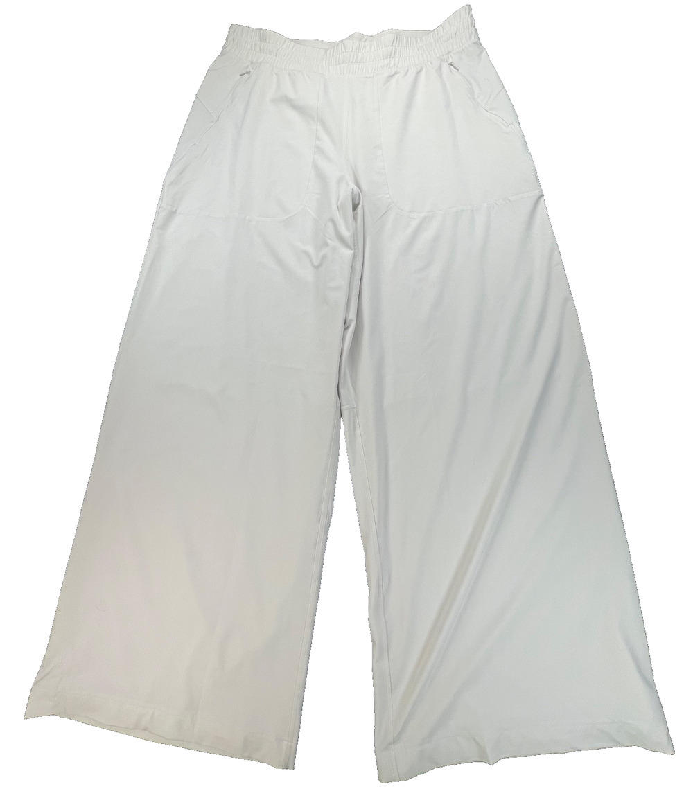 Lululemon Swift Wide-Leg High-Rise Pants in Ivory White (Women's 12) - MSRP $128